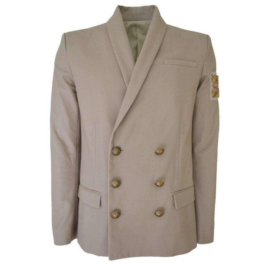 Balmain-Union Beige Blazer Jacket Men - Runway Catalog