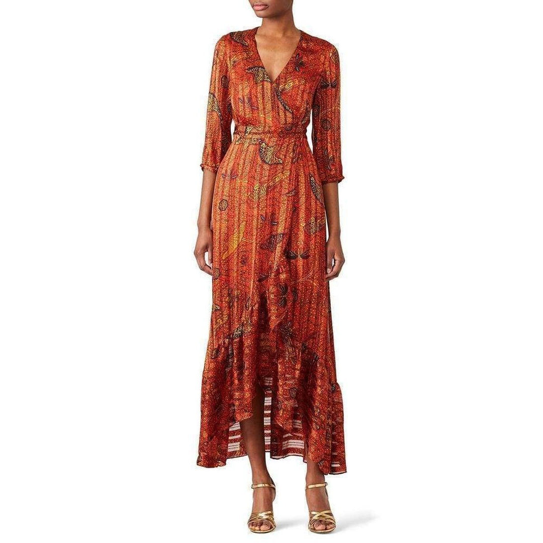 Plisse Maxi Dress
