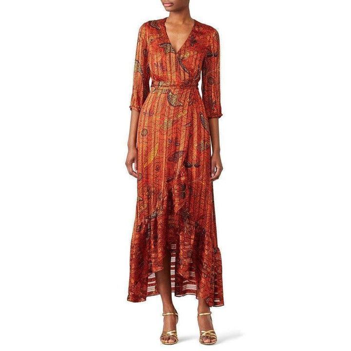 Plisse Maxi Dress