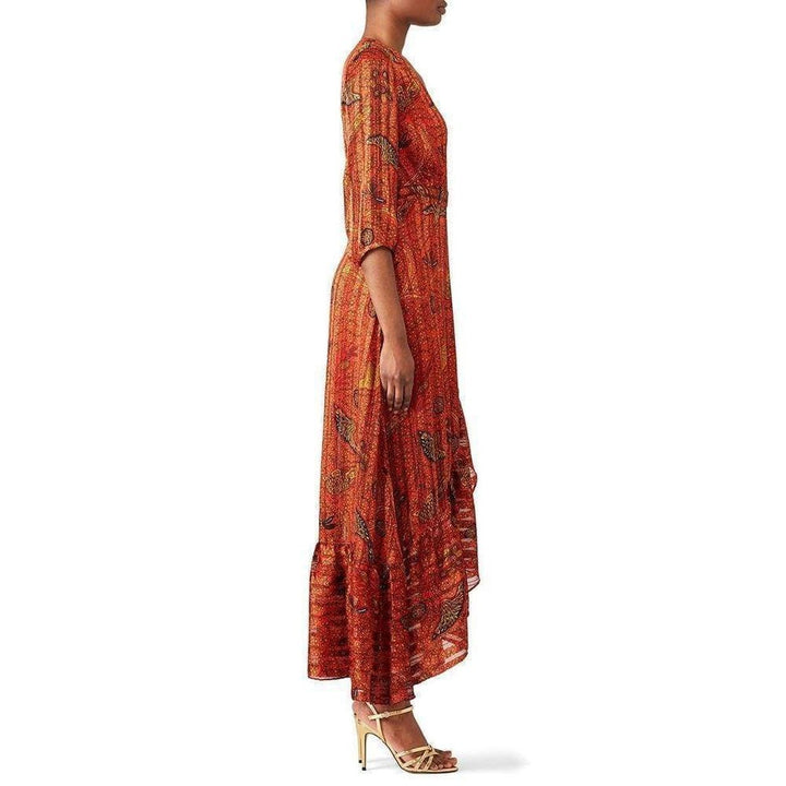 Plisse Maxi Dress