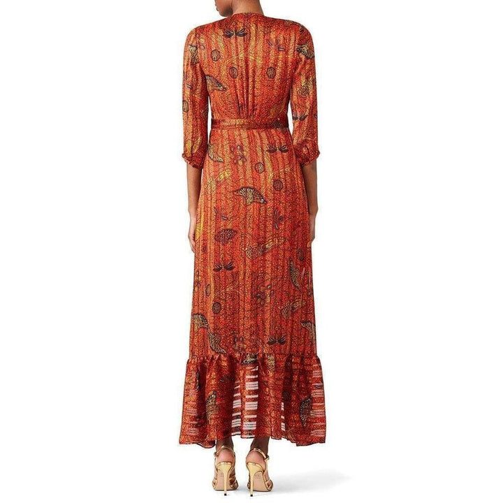 Plisse Maxi Dress