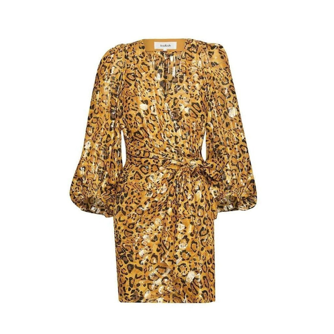 BA&SH-Ginger Silk-Blend Dress - Runway Catalog