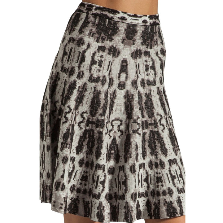 A-line Silk Blend Skirt