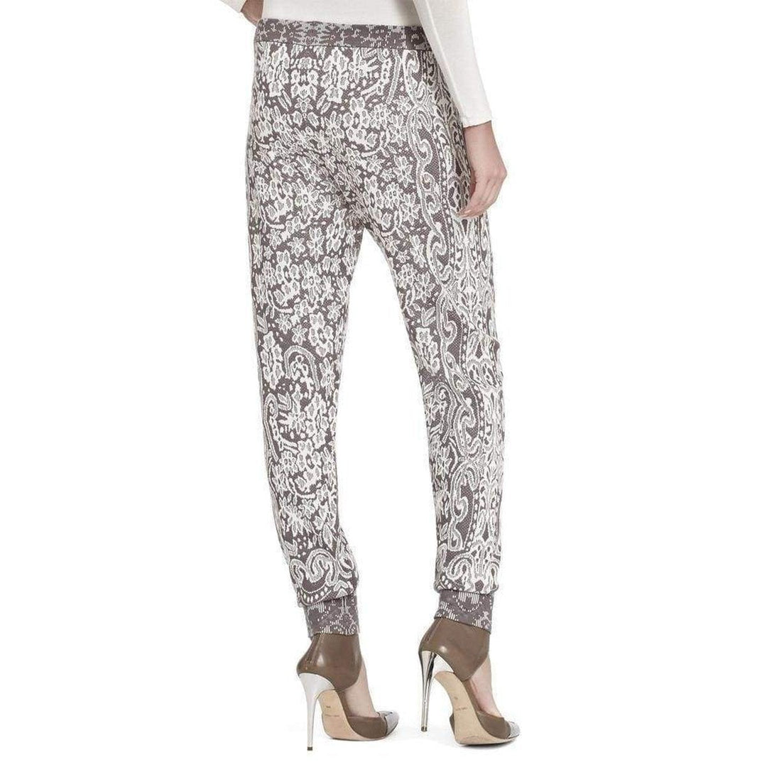 Alder Relief Jacquard Lace Silk Blend Sweat pant