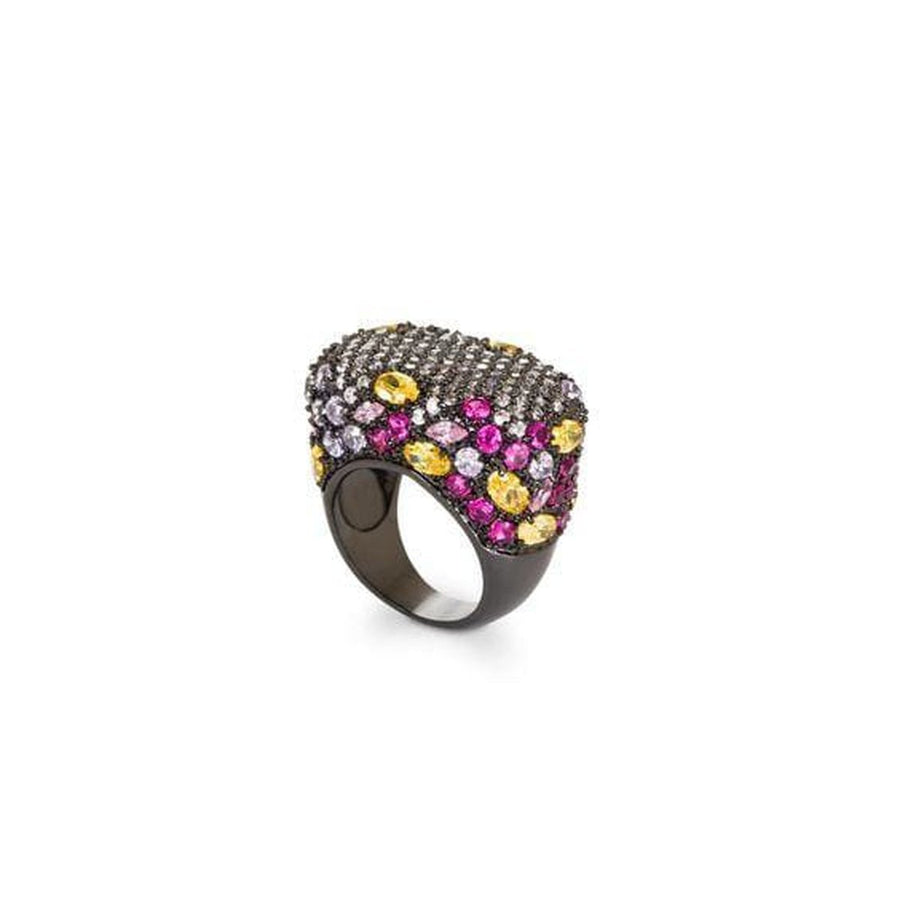 BCBGMAXAZRIA-Allover Pave-encrusted Ring - Runway Catalog