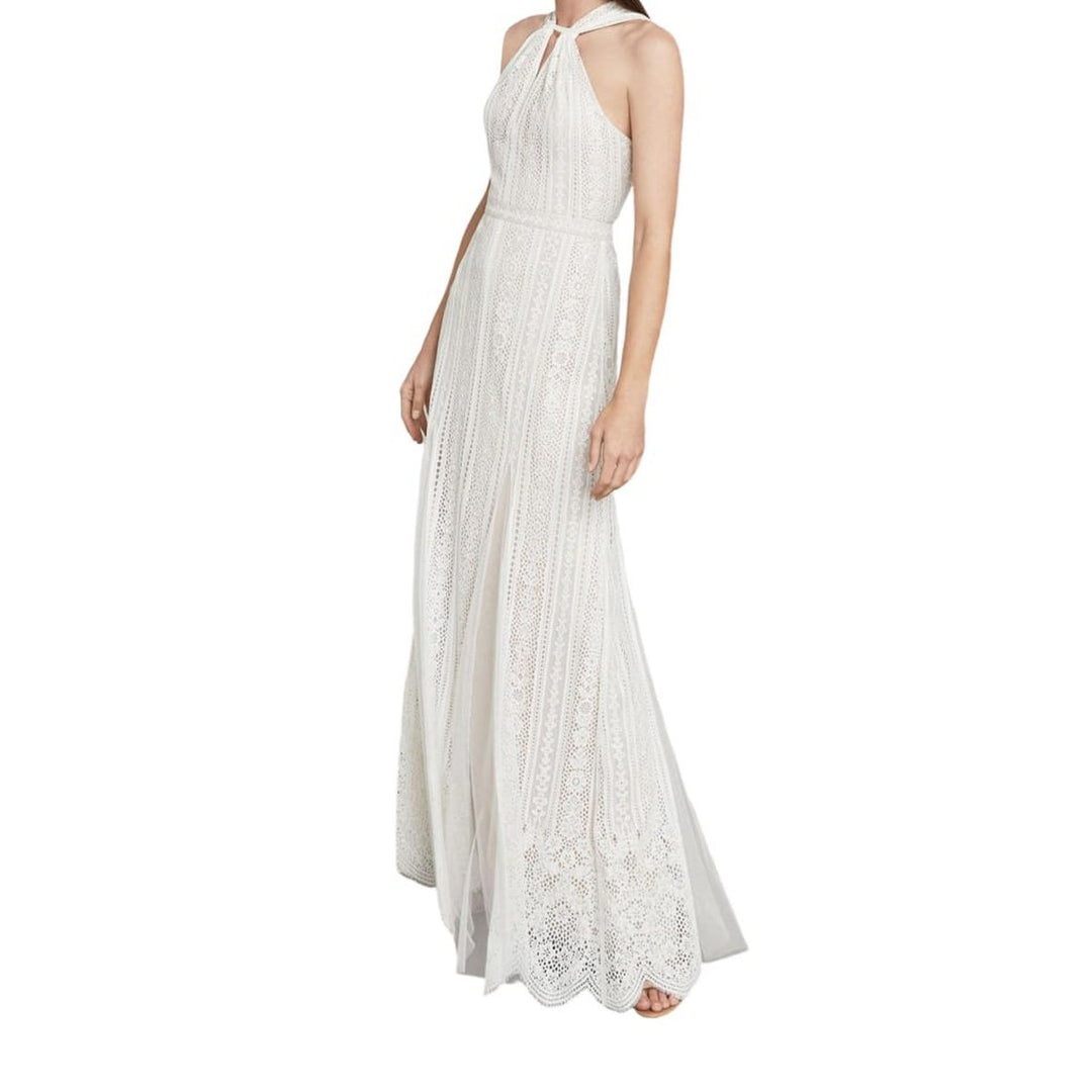 Aloysha Floor-Length Halter Gown