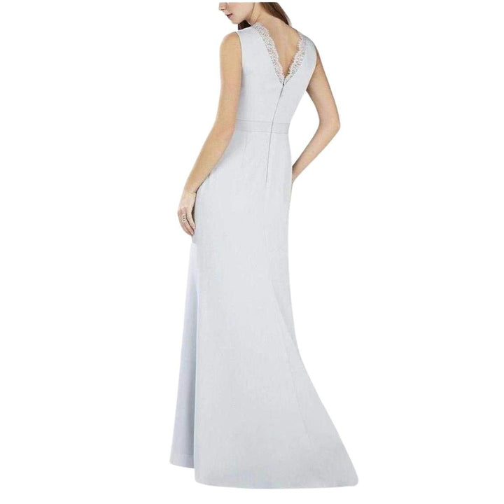 Alyza Deep V Lace Insert Dress