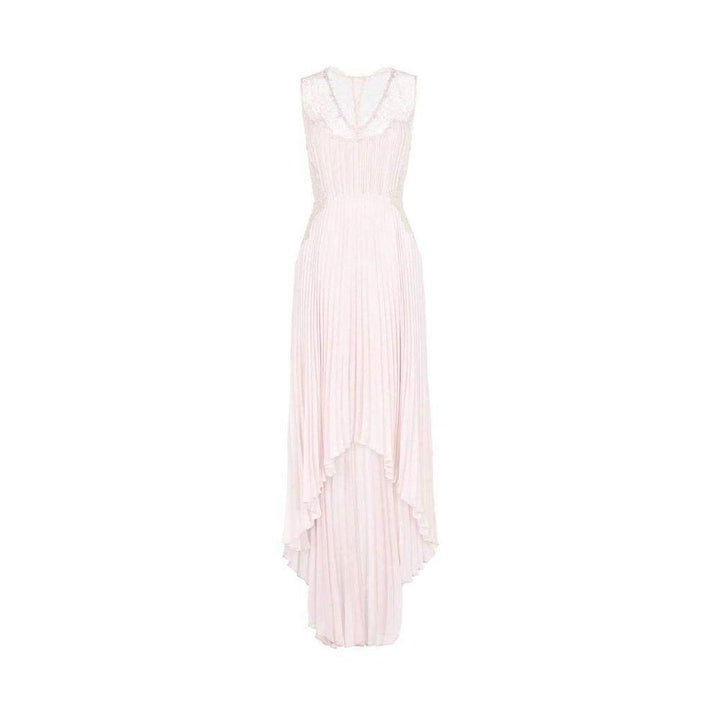 BCBGMAXAZRIA-Angelea Pleated High Low Dress - Runway Catalog