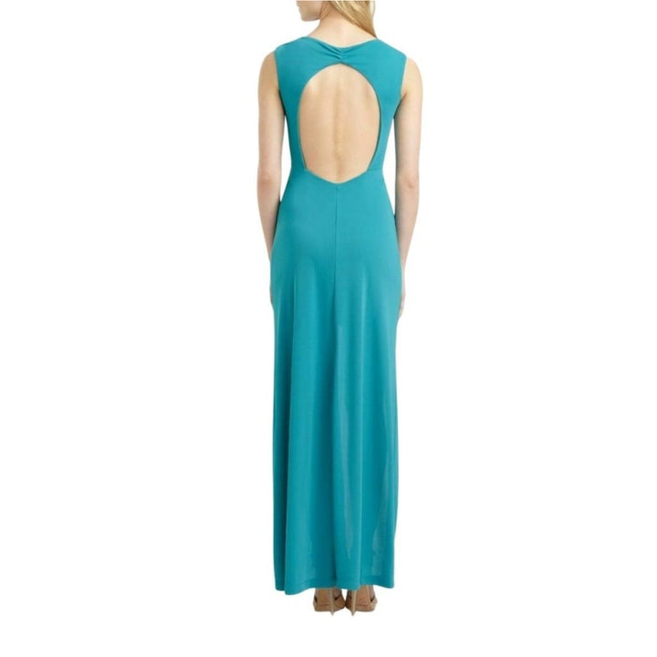 Ariel Draped Long Stud Detail Gown