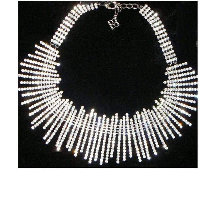 Art Deco Pave Necklace