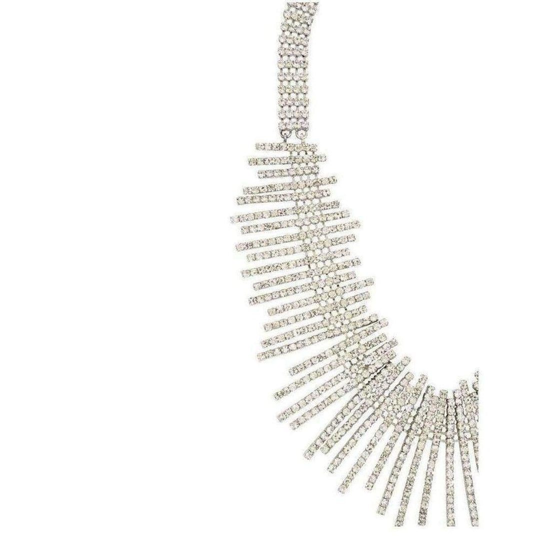 Art Deco Pave Necklace