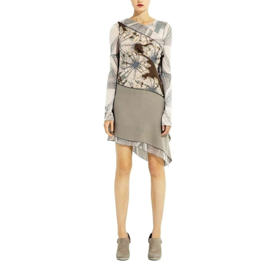 Asymmetrical Silk Dress