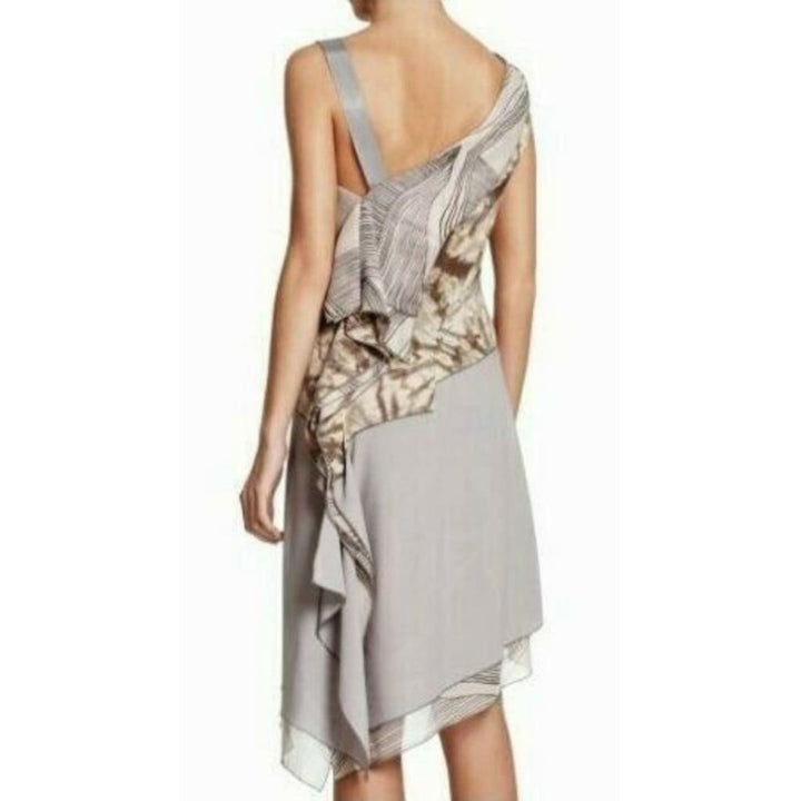 Asymmetrical Silk Dress