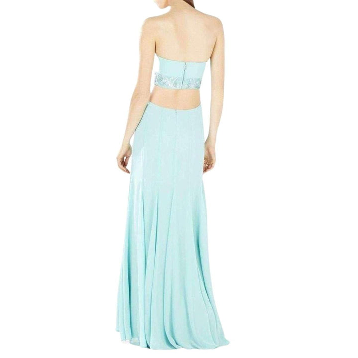 Axelle Strapless Waist Cutout Gown