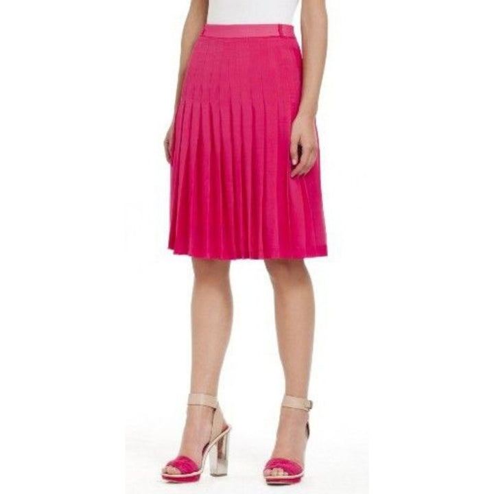 Pleated Chiffon Skirt