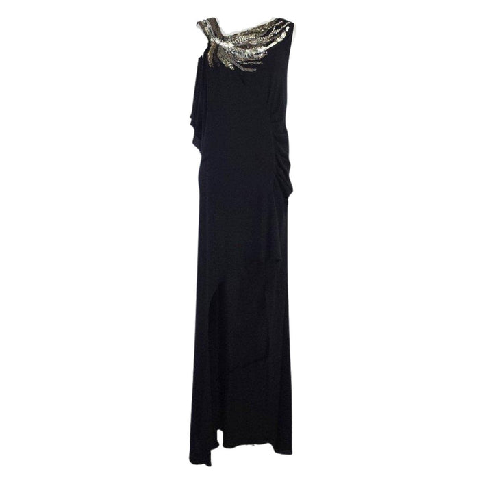 Beaded High Low Gown