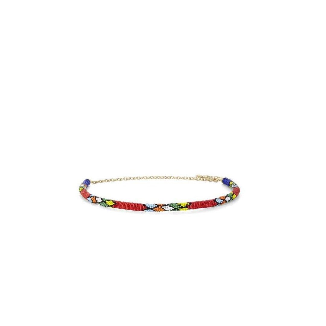 BCBGMAXAZRIA-Beaded-Rope Waist Belt - Runway Catalog