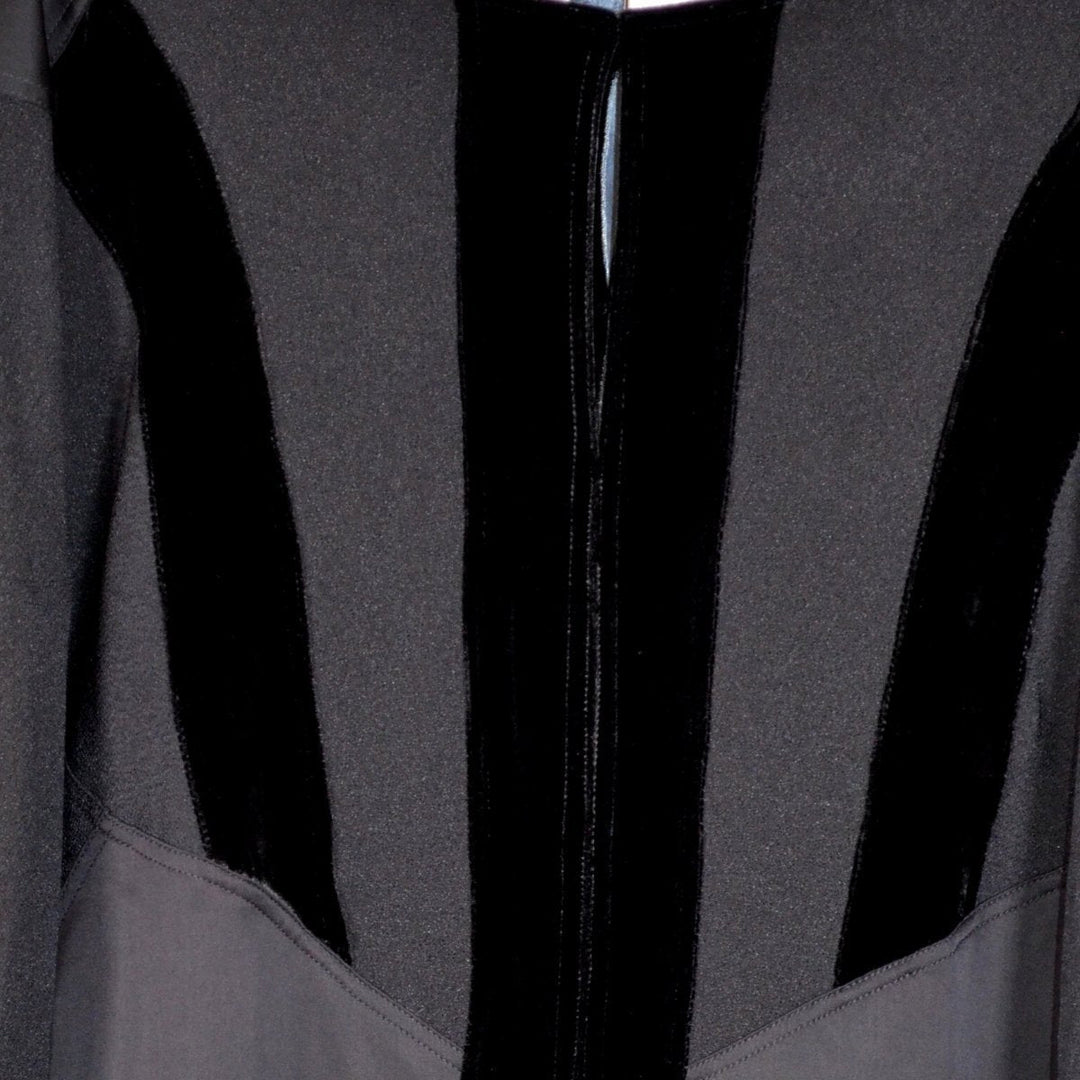 Black Bat Sleeve Mini Dress