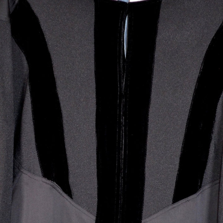 Black Bat Sleeve Mini Dress