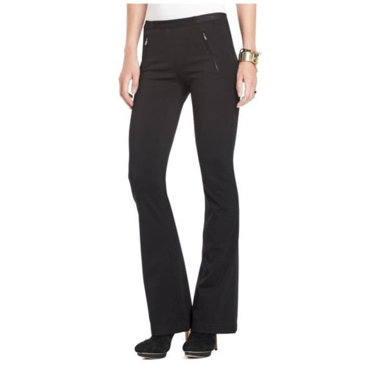 BCBGMAXAZRIA-Black Julienne Flare Pant - Runway Catalog