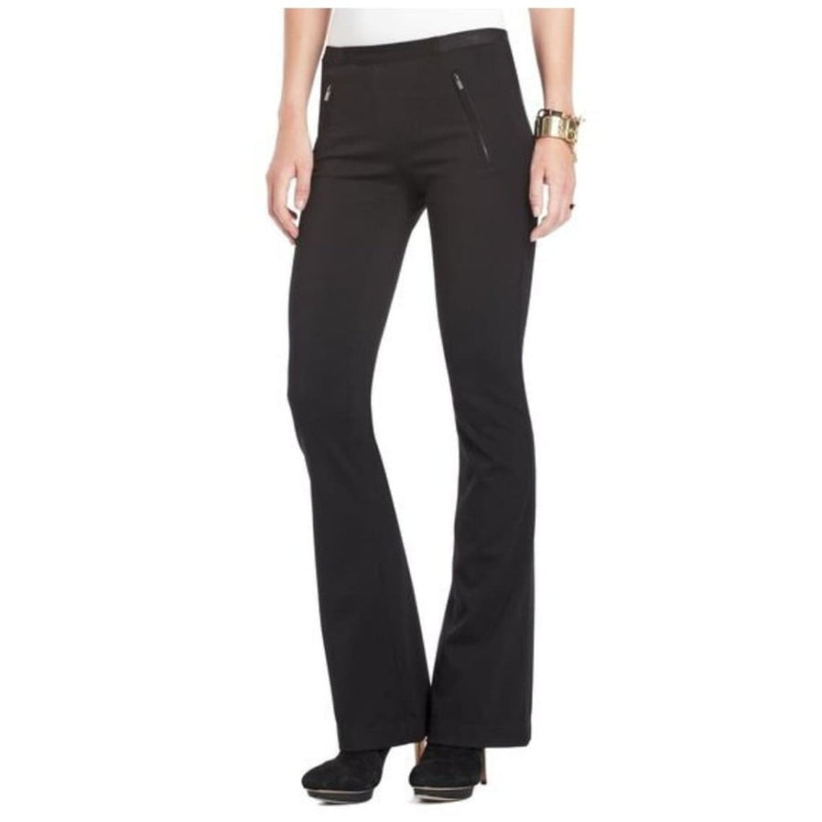 BCBGMAXAZRIA-Black Julienne Flare Pant - Runway Catalog