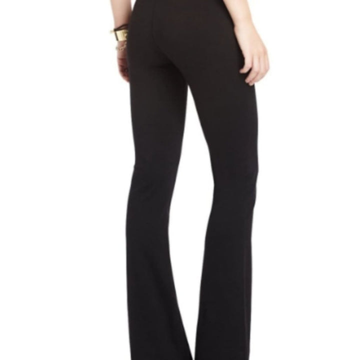 Black Julienne Flare Pant