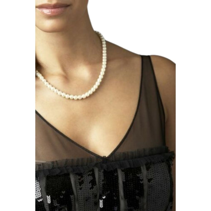 Black Striped Sequin Dress