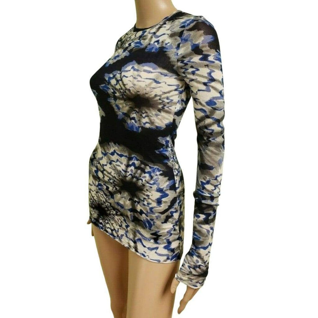 Blue Combo Knit Top