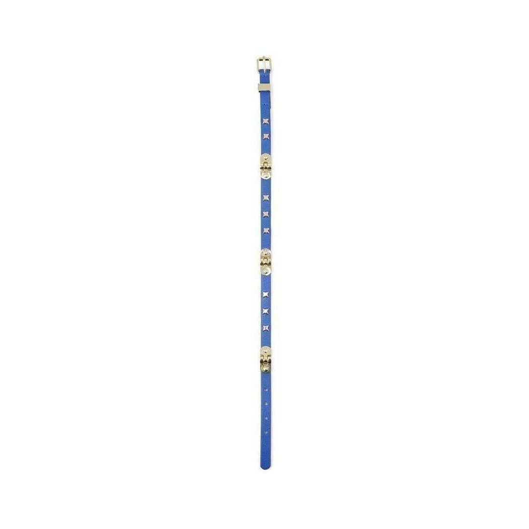 Blue Hinged Wrap Bracelet