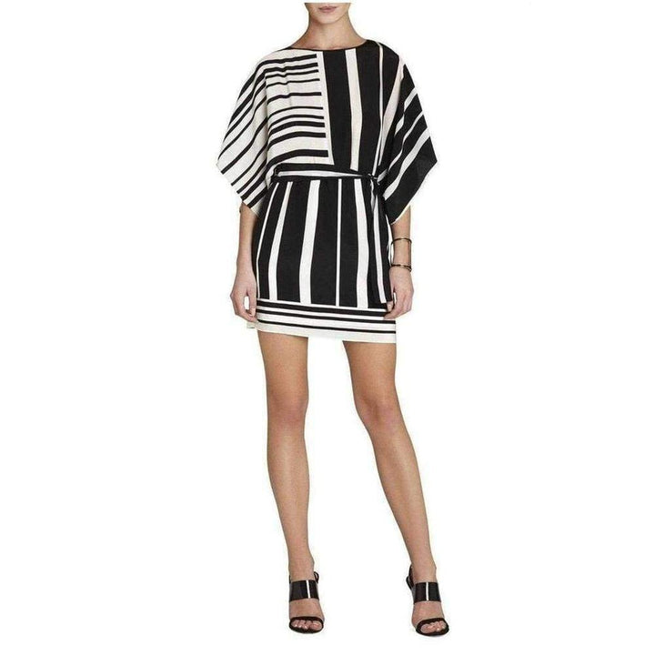 Bre Printed Kimono Silk Dress