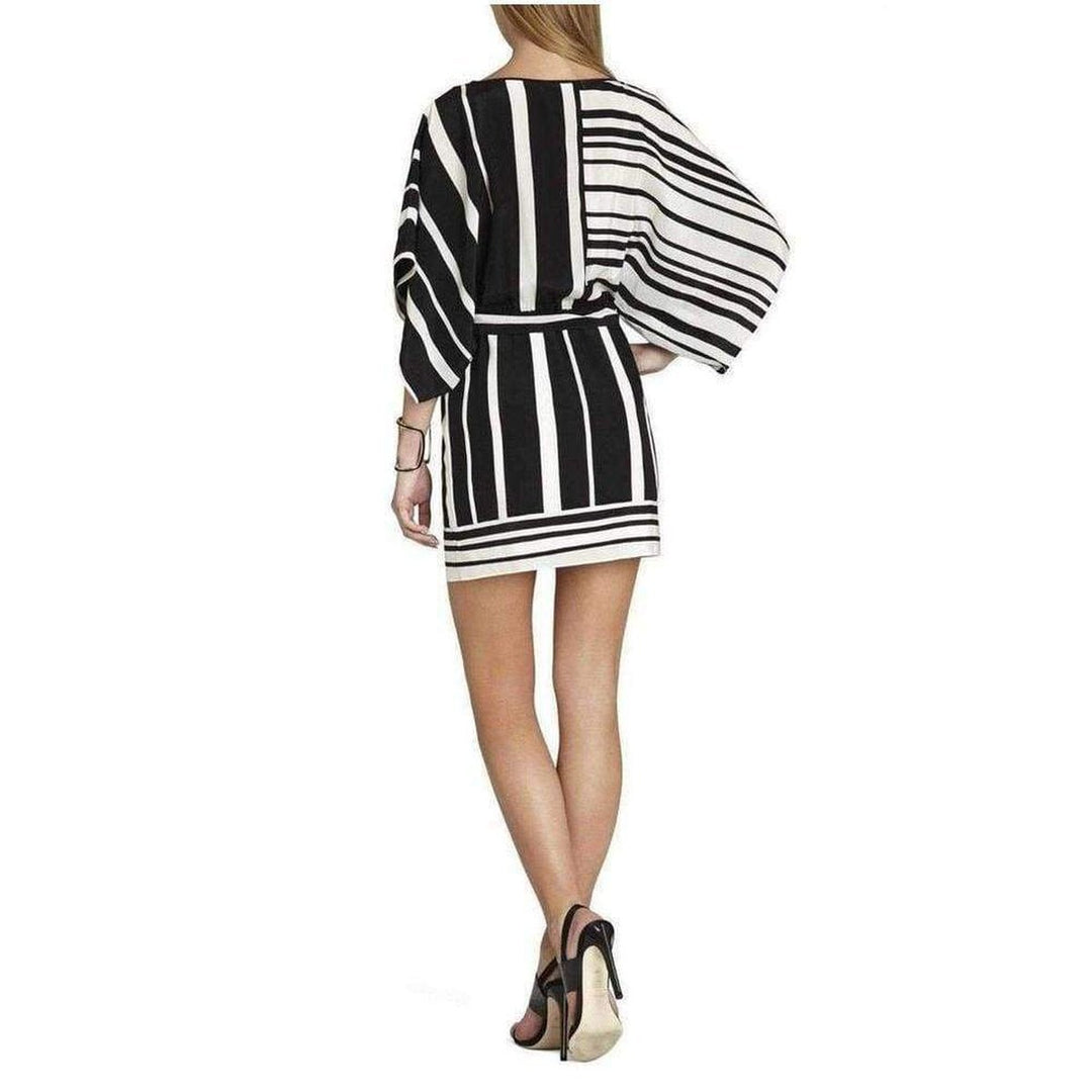 Bre Printed Kimono Silk Dress