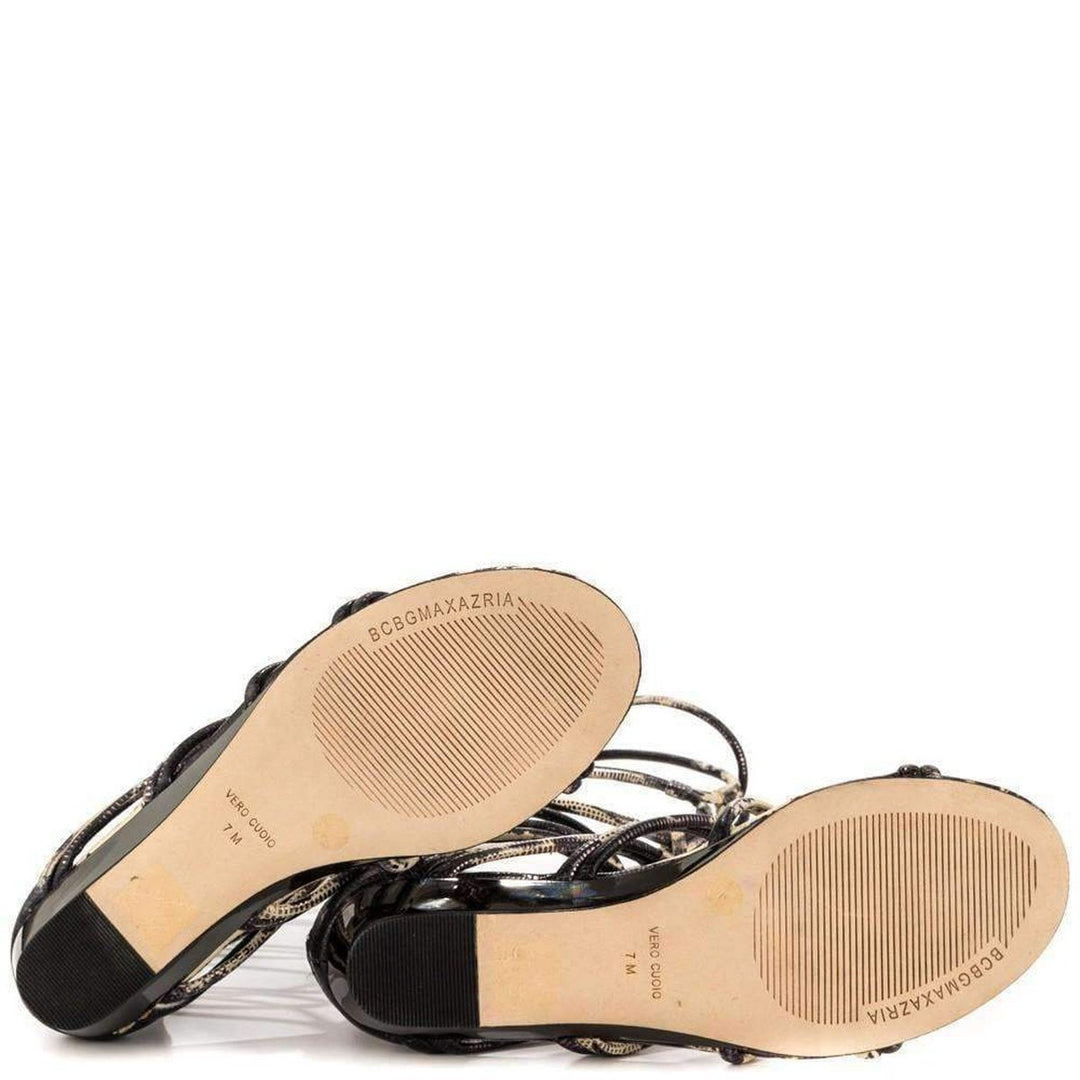 Brixton Leather Gladiator Flat Sandals