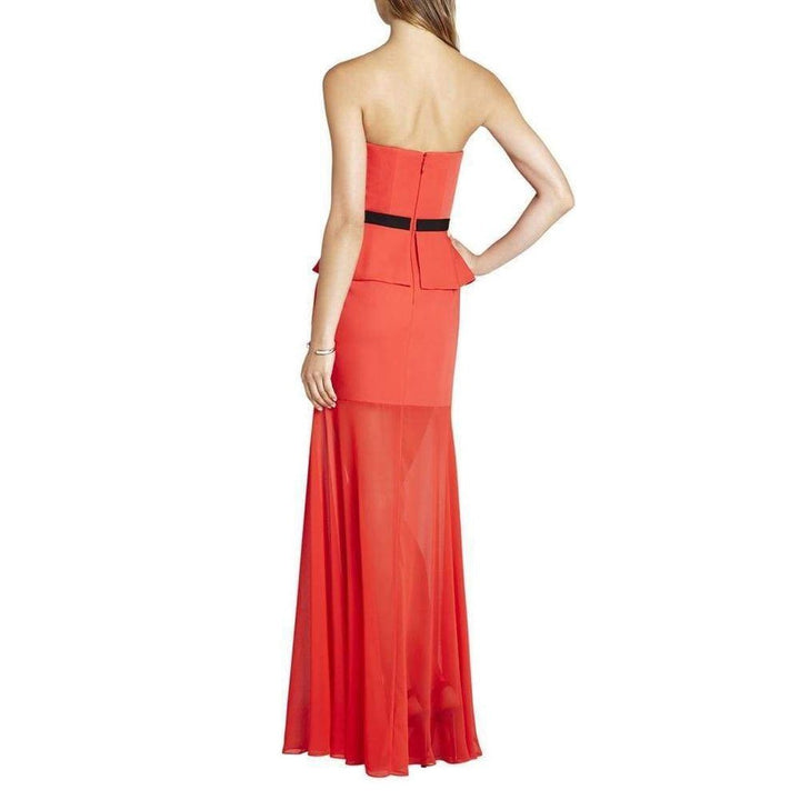 Caitlyn Strapless Embellished-Bodice Gown