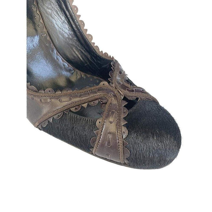 Caldea Leather Pump