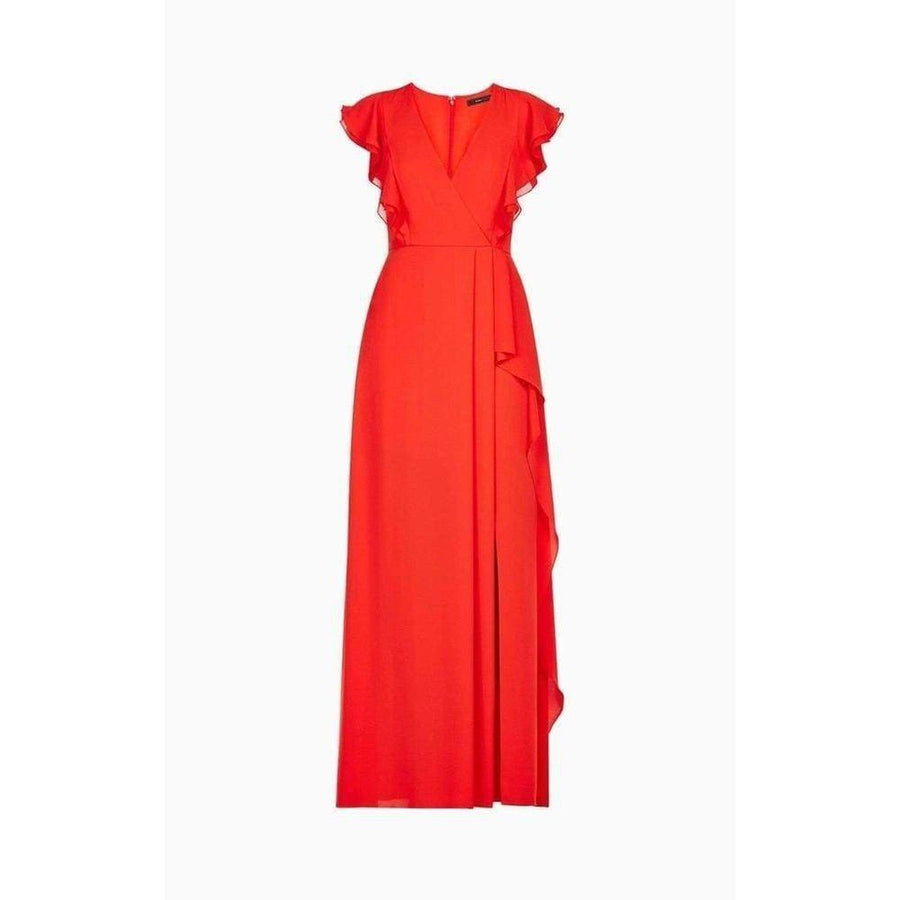 BCBGMAXAZRIA-Callie Ruffled Gown - Runway Catalog