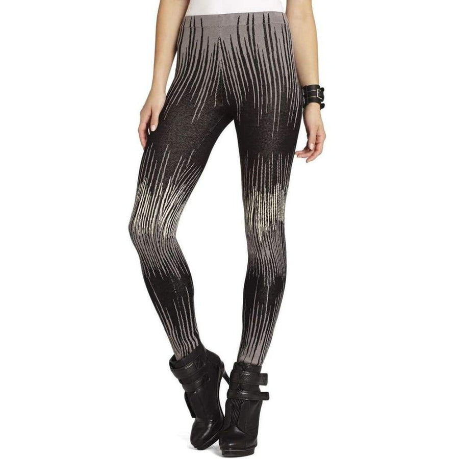 BCBGMAXAZRIA-Cameron Electric Strokes Jacquard Silk Blend Legging - Runway Catalog