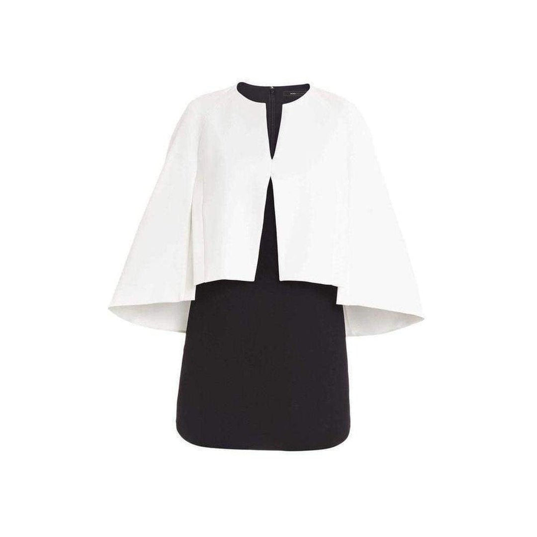 BCBGMAXAZRIA-Cape Detailed Dress - Runway Catalog