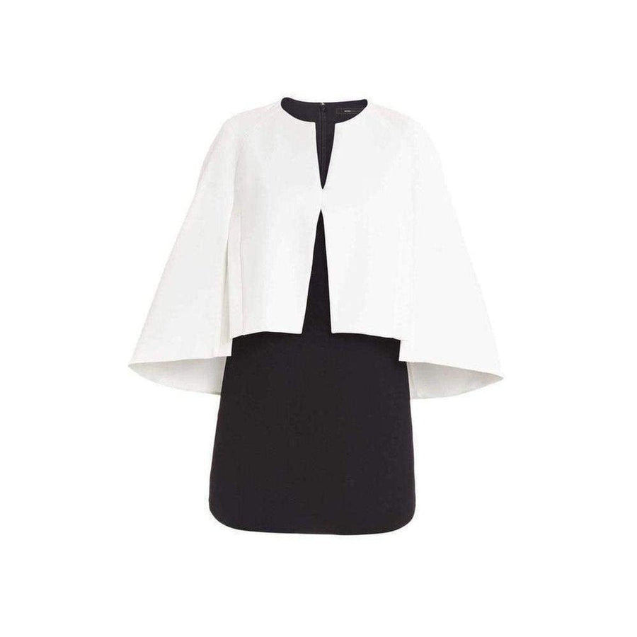 BCBGMAXAZRIA-Cape Detailed Dress - Runway Catalog