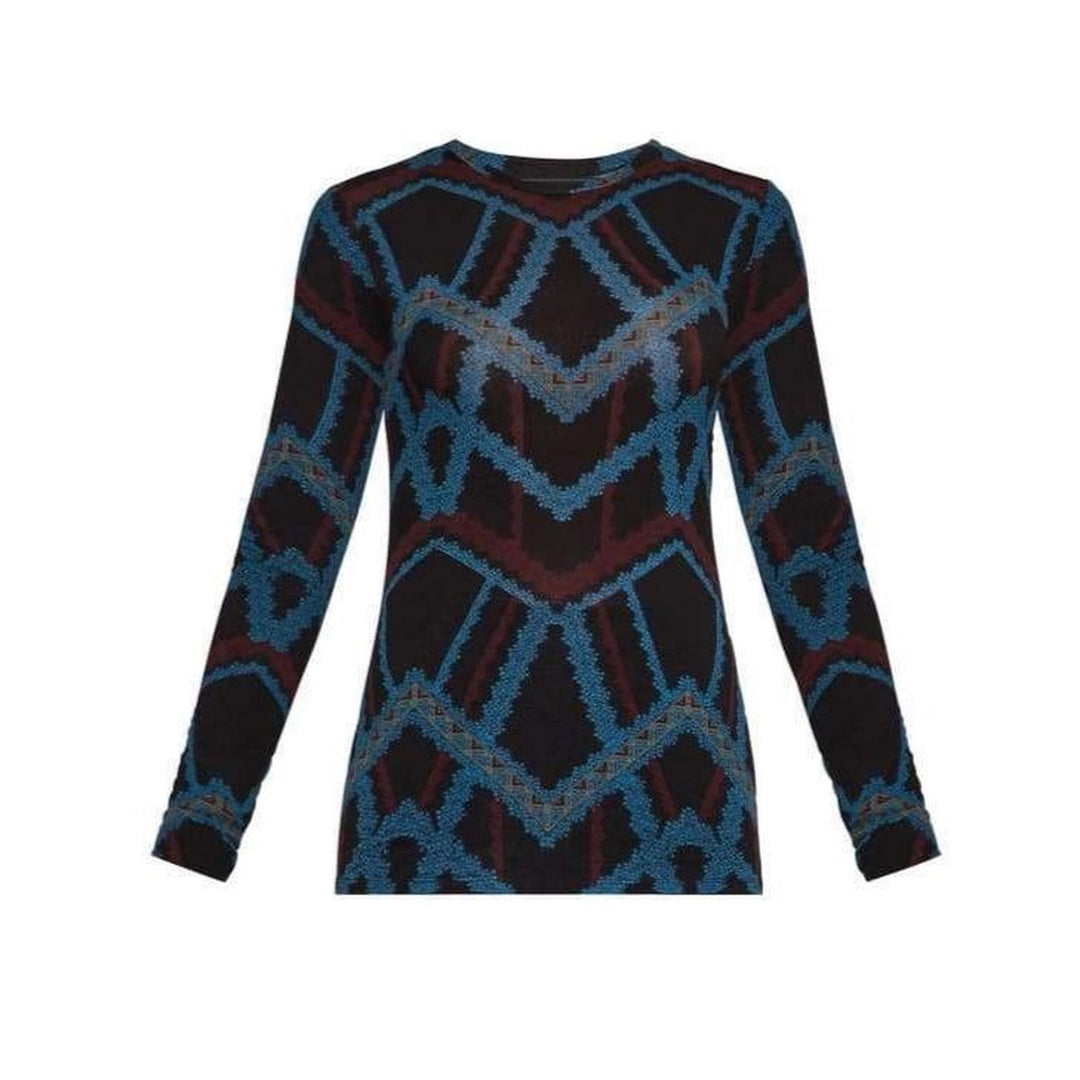 BCBGMAXAZRIA-Caravan Stitch Top - Runway Catalog