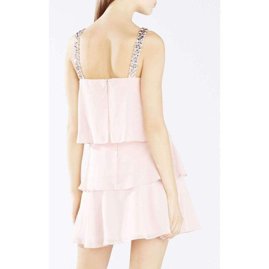 Carlotta Ruffle Halter Dress
