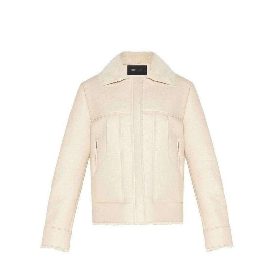 BCBGMAXAZRIA-Carlton Faux Leather Aviator Jacket - Runway Catalog