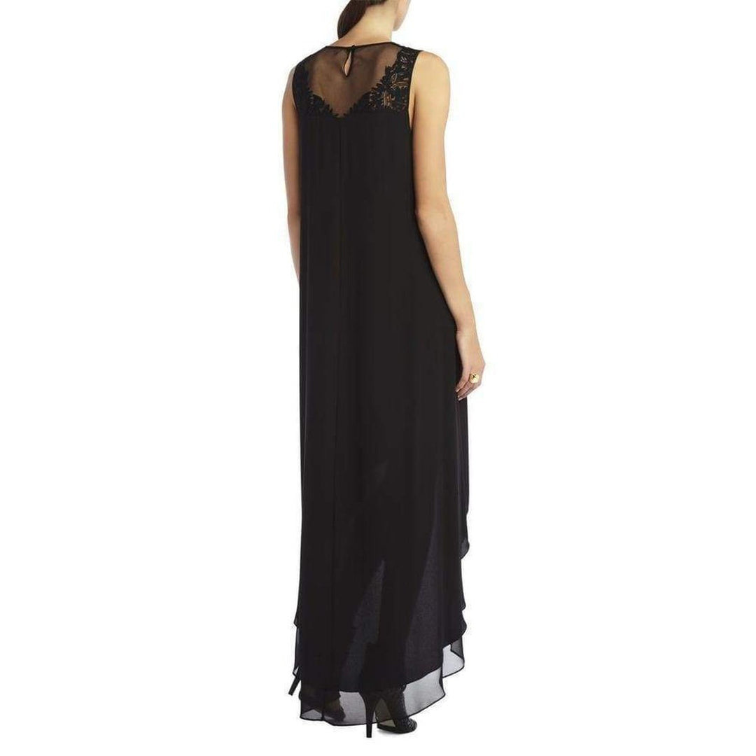 Cassidy Sleeveless Embroidered Lace Yoke Dress
