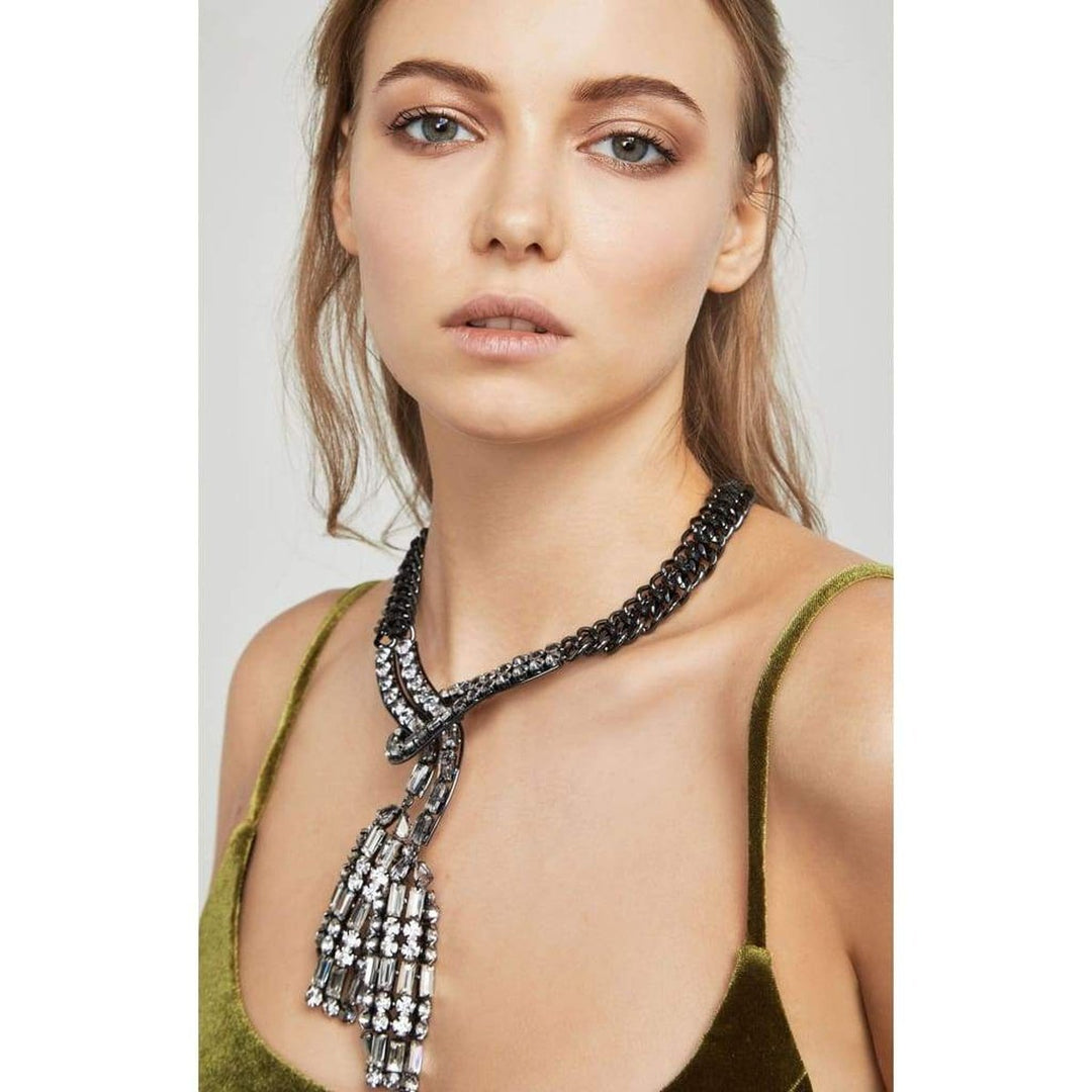 Chain Stone Necklace