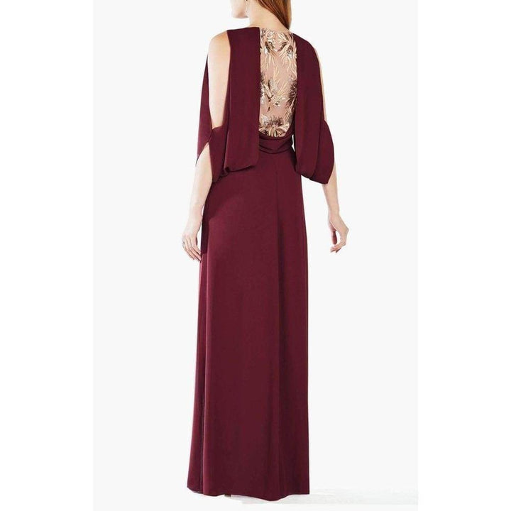 BCBGMAXAZRIA-Cornelia Embroidered Sequin Gown - Runway Catalog