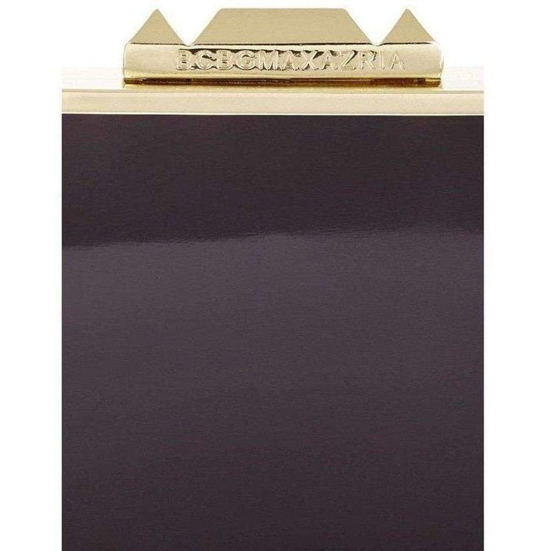 Crawford Lucite Black Clutch with Shell