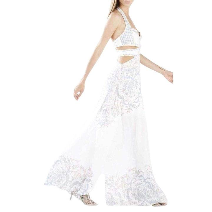 Cutout Cascade Dress