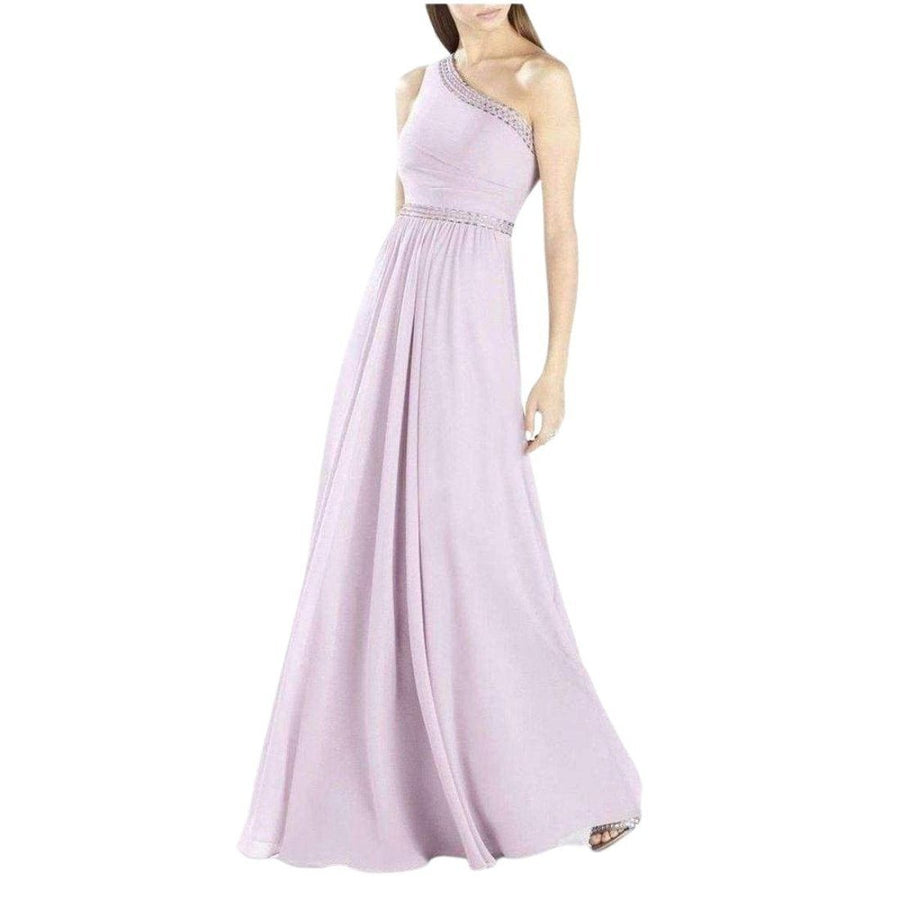 BCBGMAXAZRIA-Daniele One Shoulder Embellished Gown - Runway Catalog