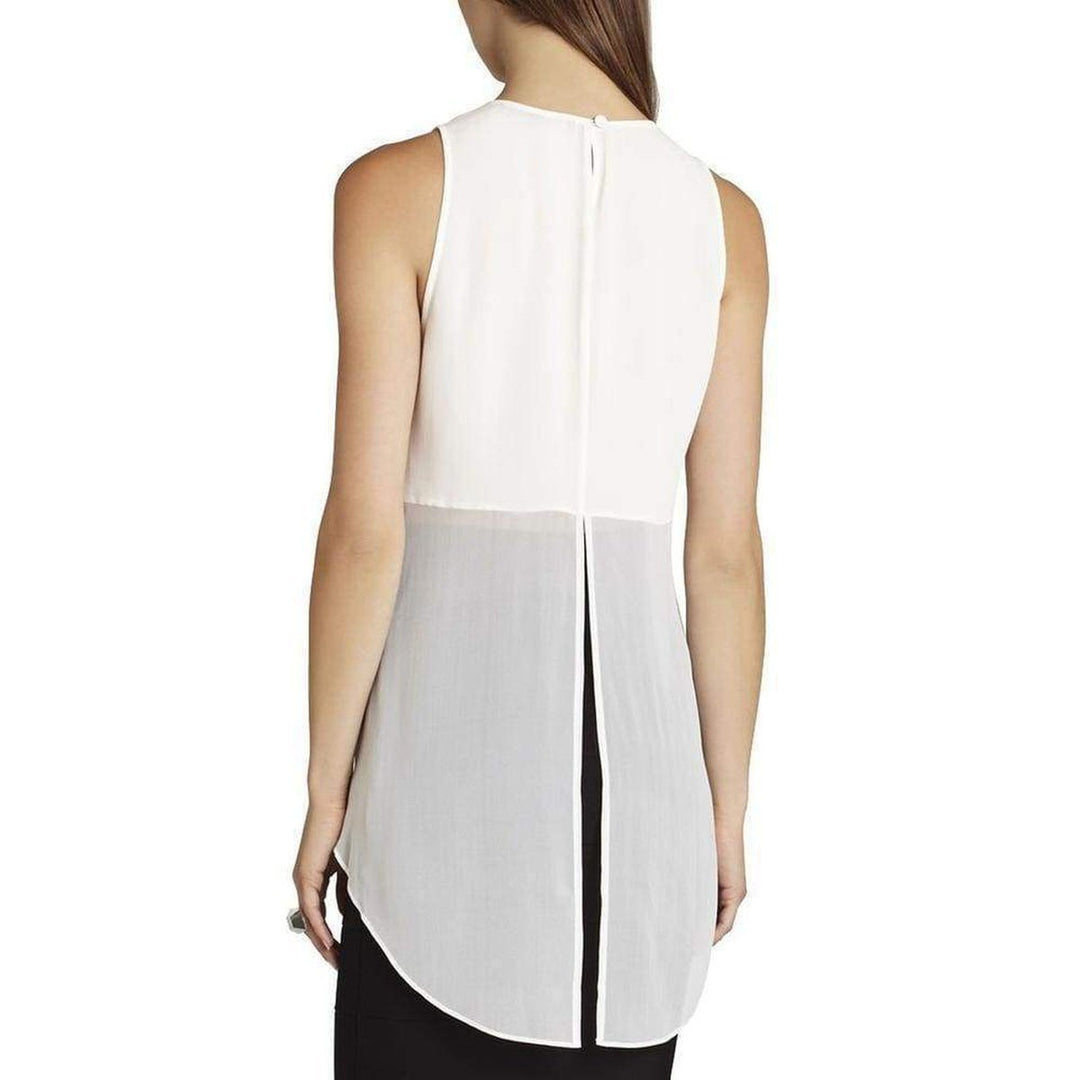 Silk Sleeveless Embellished Top
