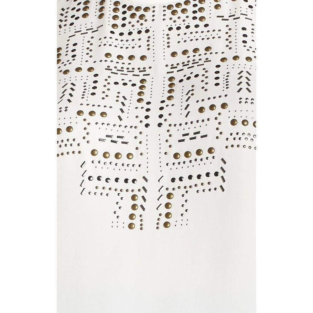 Silk Sleeveless Embellished Top
