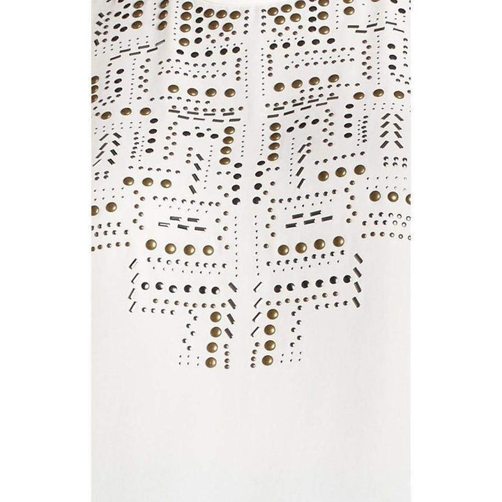 Silk Sleeveless Embellished Top